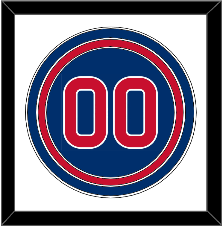 Chicago Number - Alternate Blue - Premier Tier 1