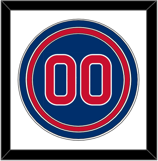 Chicago Number - Alternate Blue - Premier Tier 1