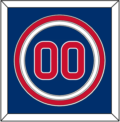 Chicago Number - Alternate Blue - Premier Tier 2