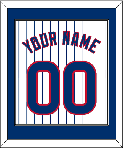 Chicago Name & Number - Home White Pinstripes - Essential Tier 1
