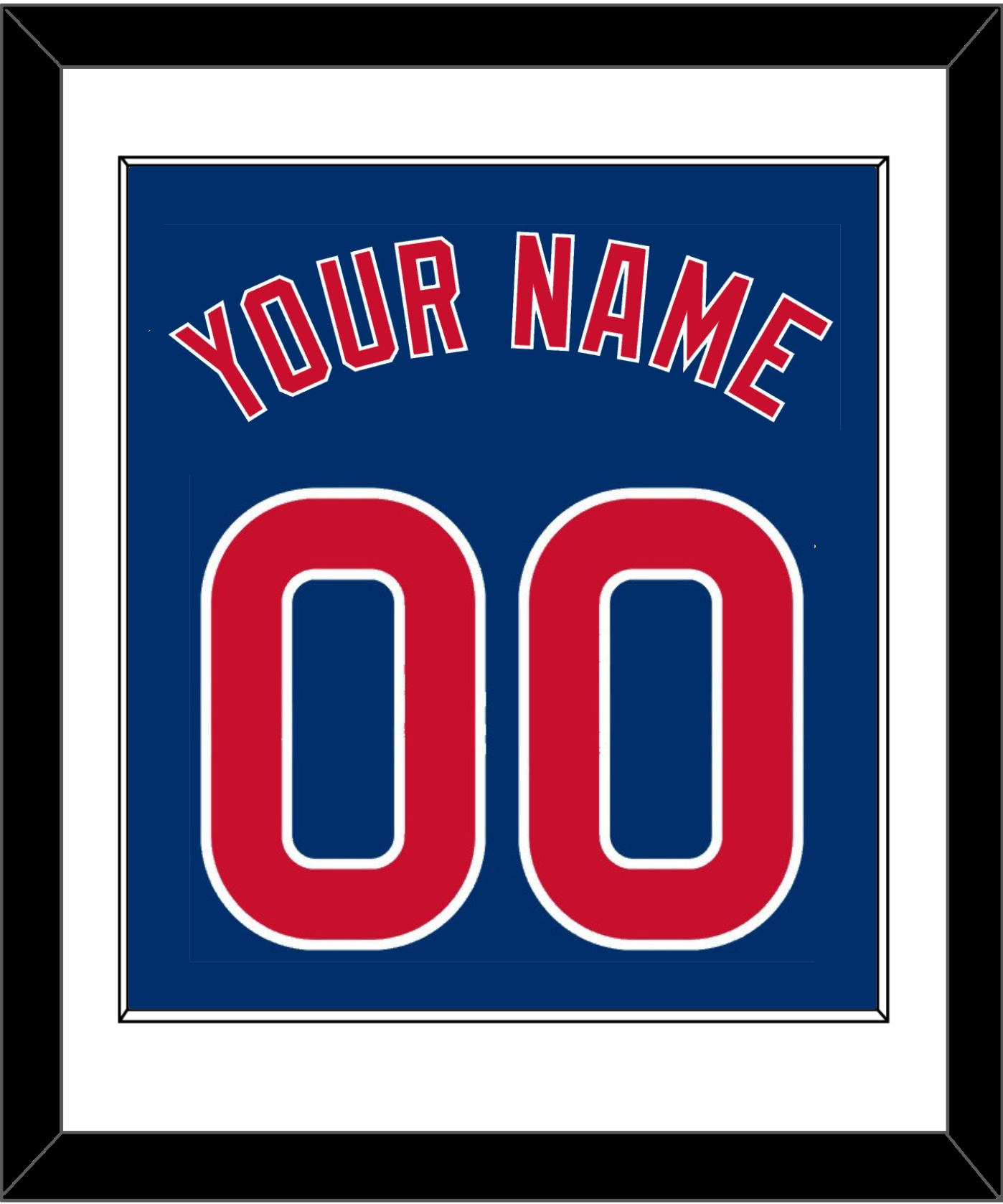 Chicago Name & Number - Alternate Blue - Essential Tier 1