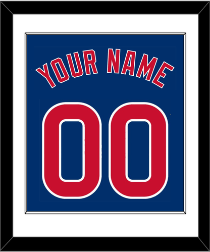 Chicago Name & Number - Alternate Blue - Essential Tier 1