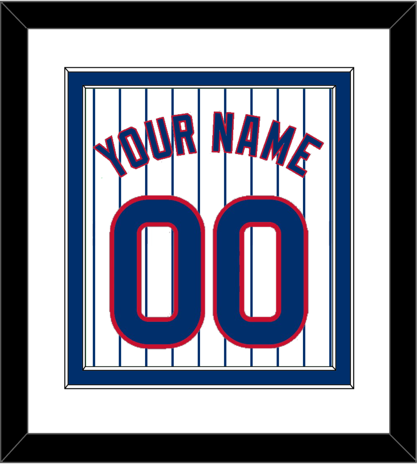 Chicago Name & Number - Home White Pinstripes - Signature Tier 1