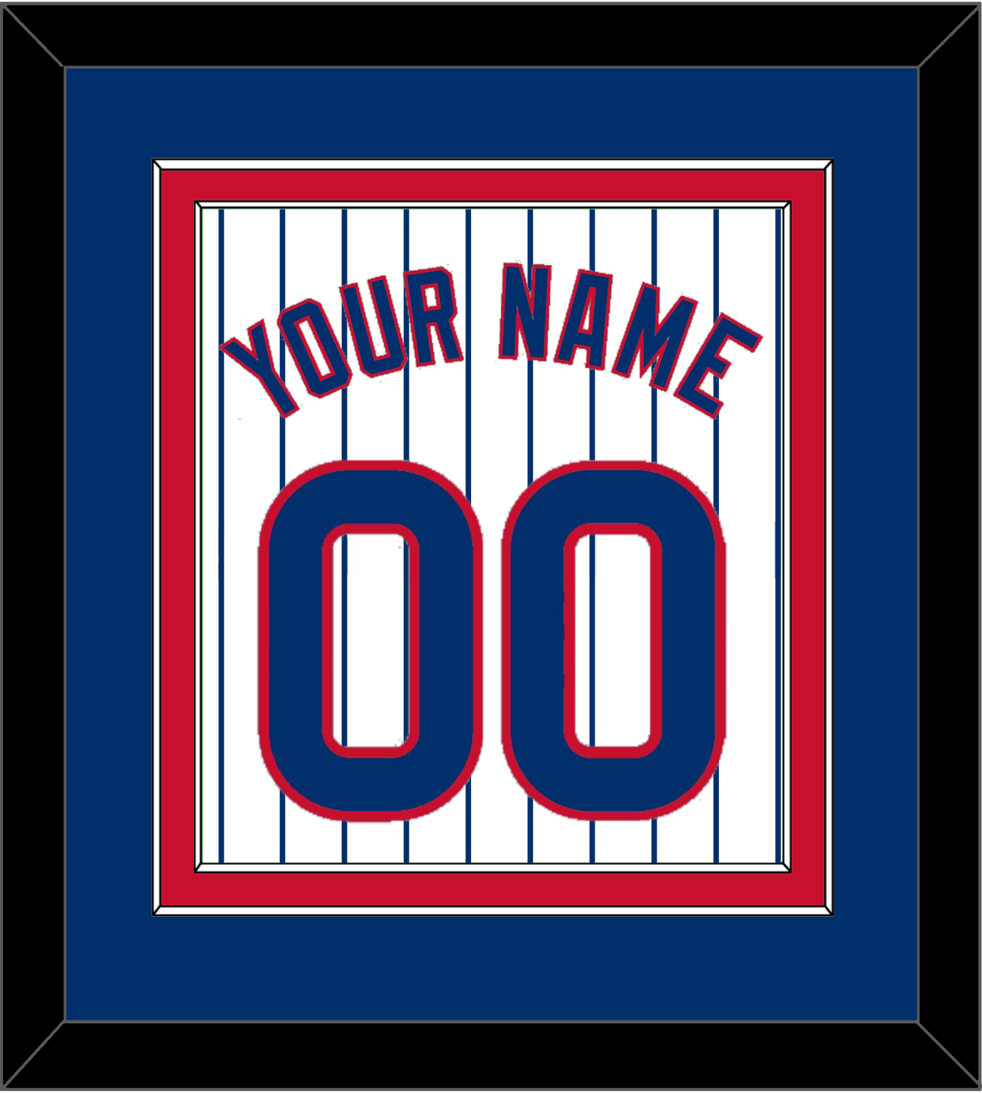 Chicago Name & Number - Home White Pinstripes - Signature Tier 2