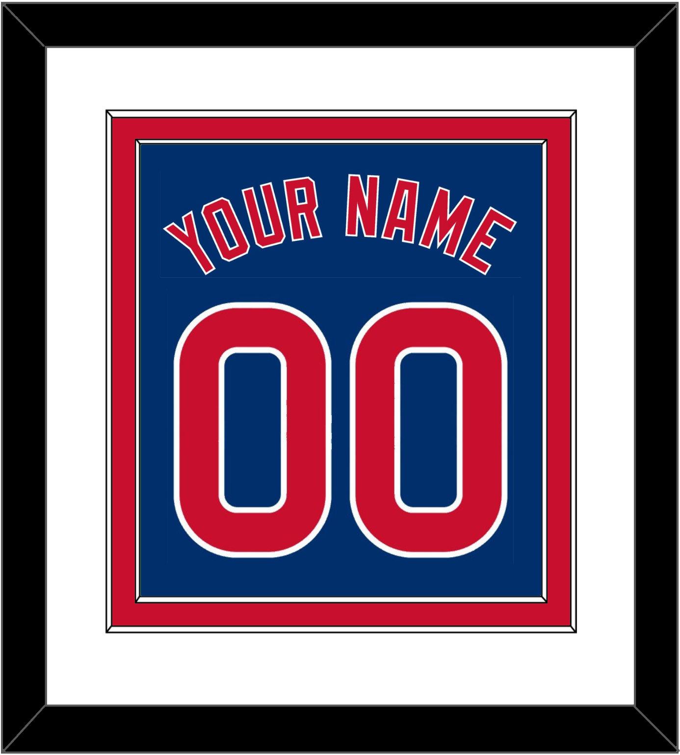 Chicago Name & Number - Alternate Blue - Signature Tier 1