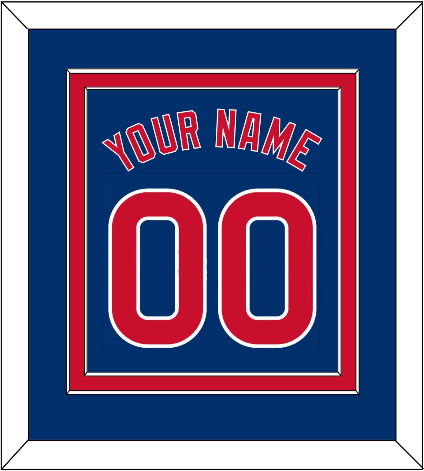 Chicago Name & Number - Alternate Blue - Signature Tier 2