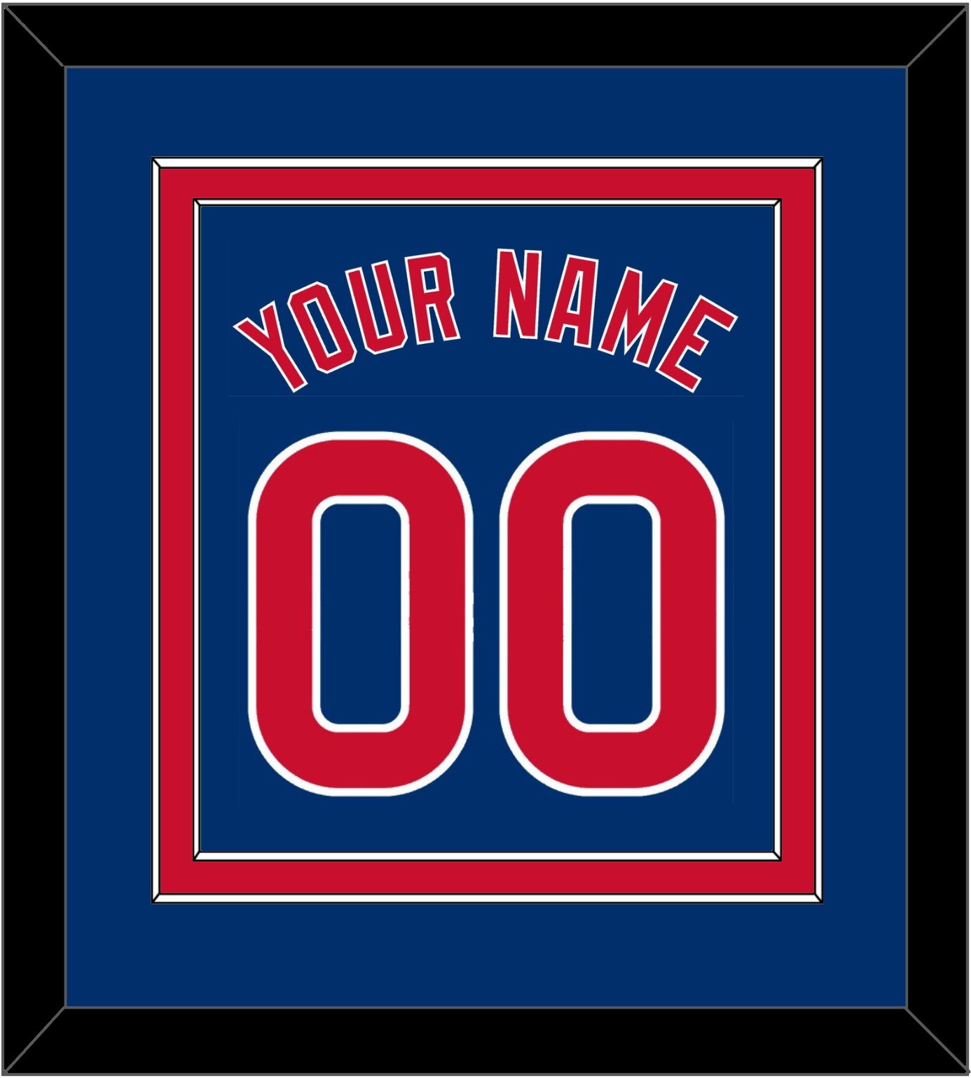 Chicago Name & Number - Alternate Blue - Signature Tier 2