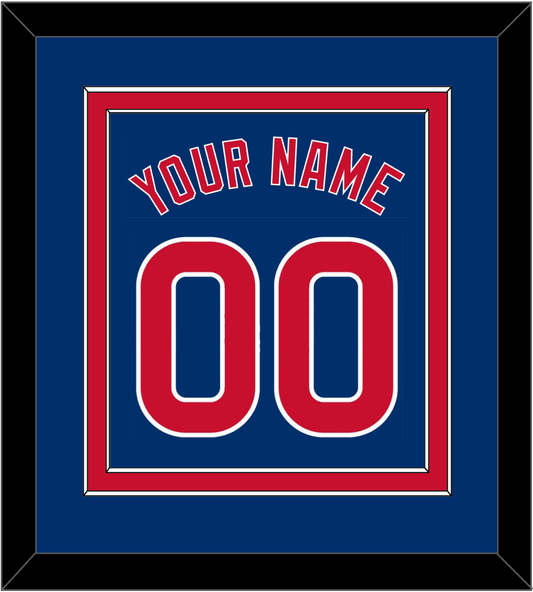 Chicago Name & Number - Alternate Blue - Signature Tier 2