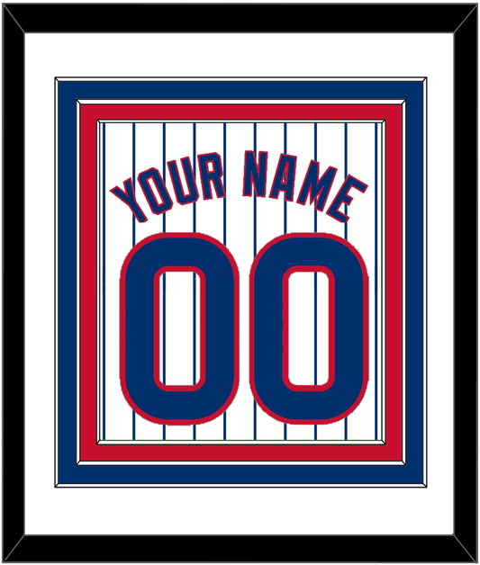 Chicago Name & Number - Home White Pinstripes - Premier Tier 1