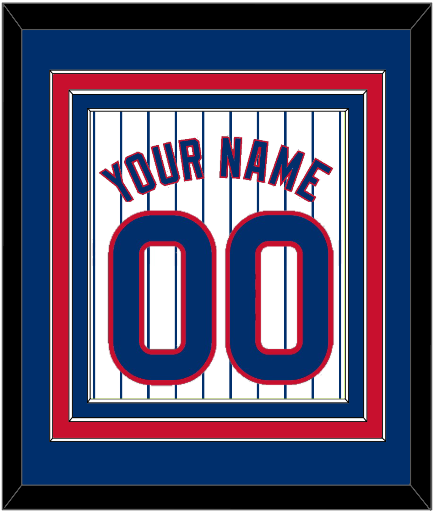 Chicago Name & Number - Home White Pinstripes - Premier Tier 2
