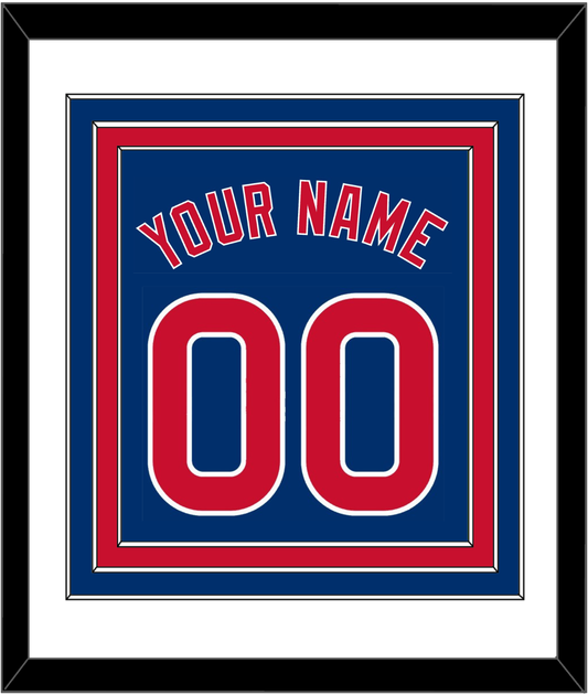 Chicago Name & Number - Alternate Blue - Premier Tier 1