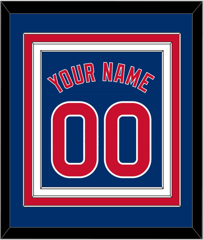 Chicago Name & Number - Alternate Blue - Premier Tier 2