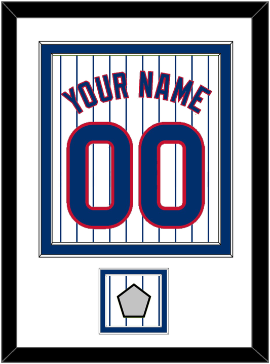Chicago Name, Number & 2016 World Series Jersey Patch - Home White Pinstripes - Signature Tier 1