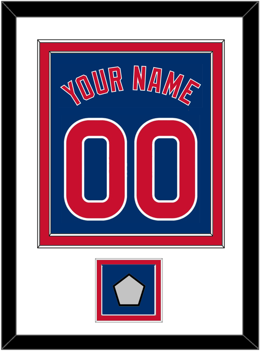 Chicago Name, Number & 2016 World Series Jersey Patch - Alternate Blue - Signature Tier 1