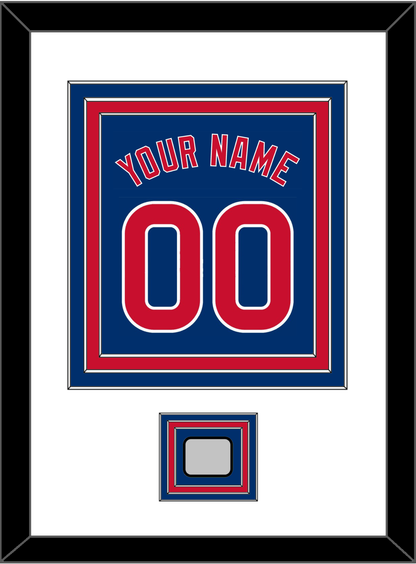 Chicago Name, Number & 2016 World Series Jersey Patch - Alternate Blue - Premier Tier 1