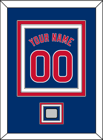 Chicago Name, Number & 2016 World Series Jersey Patch - Alternate Blue - Premier Tier 2