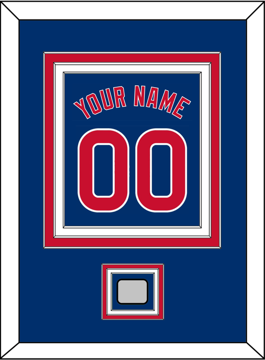 Chicago Name, Number & 2016 World Series Jersey Patch - Alternate Blue - Premier Tier 2