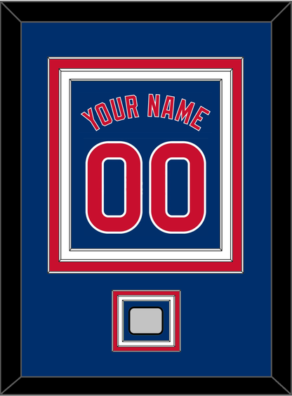 Chicago Name, Number & 2016 World Series Jersey Patch - Alternate Blue - Premier Tier 2
