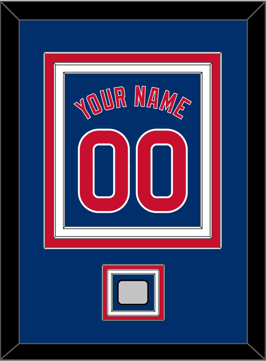 Chicago Name, Number & 2016 World Series Jersey Patch - Alternate Blue - Premier Tier 2
