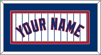 Chicago Name - Home White Pinstripes - Signature Tier 2