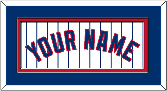 Chicago Name - Home White Pinstripes - Signature Tier 2