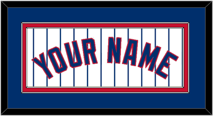 Chicago Name - Home White Pinstripes - Signature Tier 2