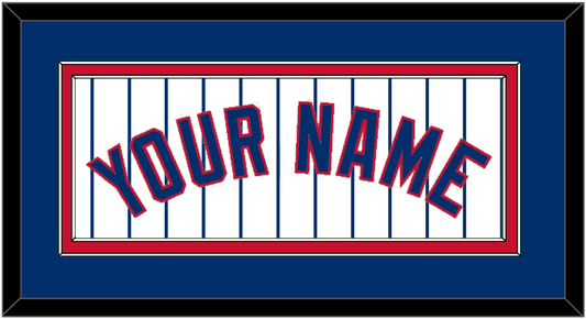 Chicago Name - Home White Pinstripes - Signature Tier 2