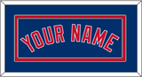 Chicago Name - Alternate Blue - Double Mat 2