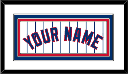 Chicago Name - Home White Pinstripes - Premier Tier 1