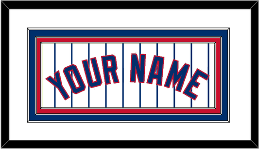 Chicago Name - Home White Pinstripes - Premier Tier 1