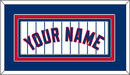 Chicago Name - Home White Pinstripes - Premier Tier 2