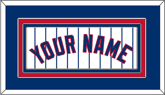 Chicago Name - Home White Pinstripes - Premier Tier 2