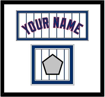 Chicago Name & 2016 World Series Jersey Patch - Home White Pinstripes - Signature Tier 1