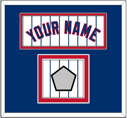 Chicago Name & 2016 World Series Jersey Patch - Home White Pinstripes - Signature Tier 2
