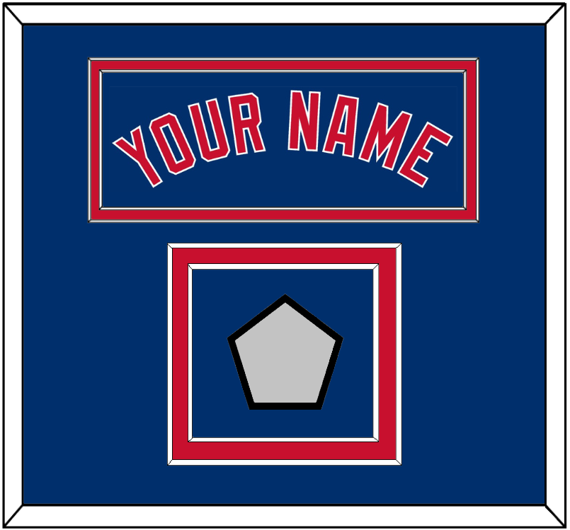 Chicago Name & 2016 World Series Jersey Patch - Alternate Blue - Signature Tier 2