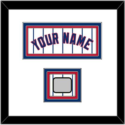 Chicago Name & 2016 World Series Jersey Patch - Home White Pinstripes - Premier Tier 1