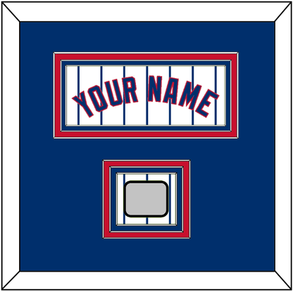 Chicago Name & 2016 World Series Jersey Patch - Home White Pinstripes - Premier Tier 2