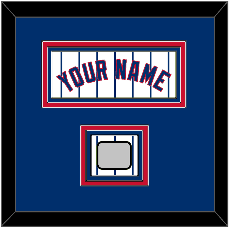 Chicago Name & 2016 World Series Jersey Patch - Home White Pinstripes - Premier Tier 2