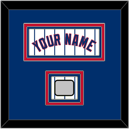 Chicago Name & 2016 World Series Jersey Patch - Home White Pinstripes - Premier Tier 2