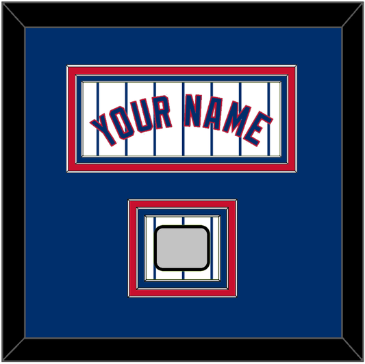 Chicago Name & 2016 World Series Jersey Patch - Home White Pinstripes - Premier Tier 2