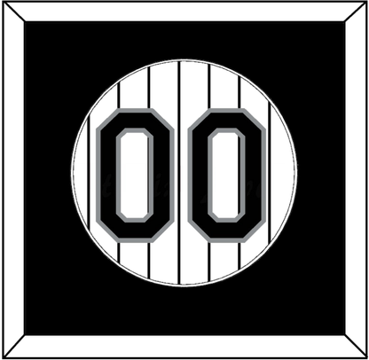 Chicago Number - Home White Pinstripes - Essential Tier 1