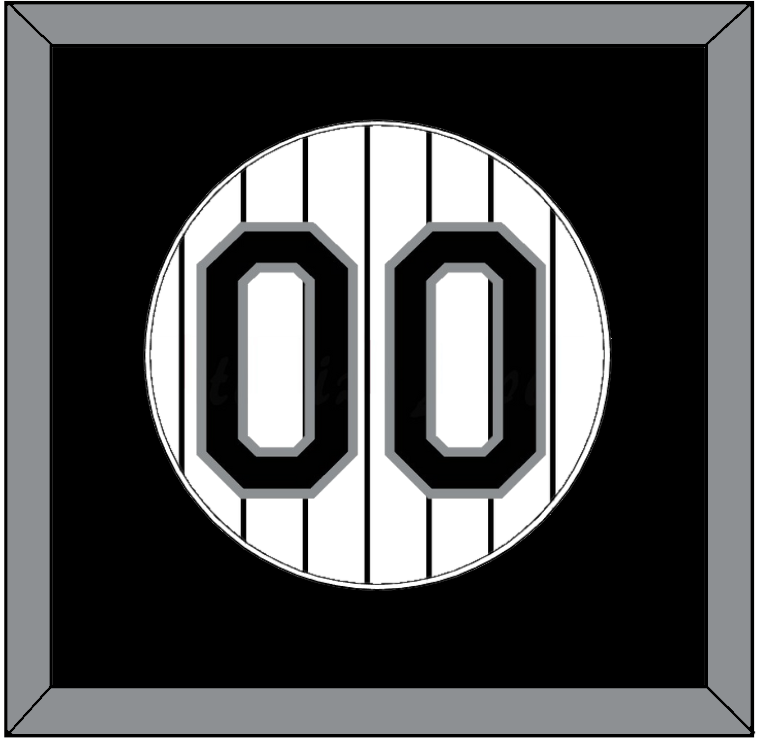 Chicago Number - Home White Pinstripes - Essential Tier 1