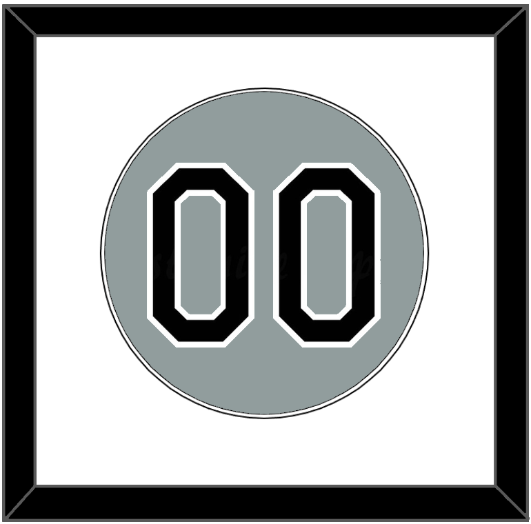 Chicago Number - Road Gray - Essential Tier 1