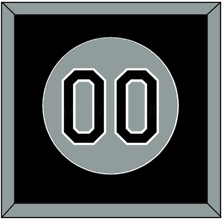 Chicago Number - Road Gray - Essential Tier 2