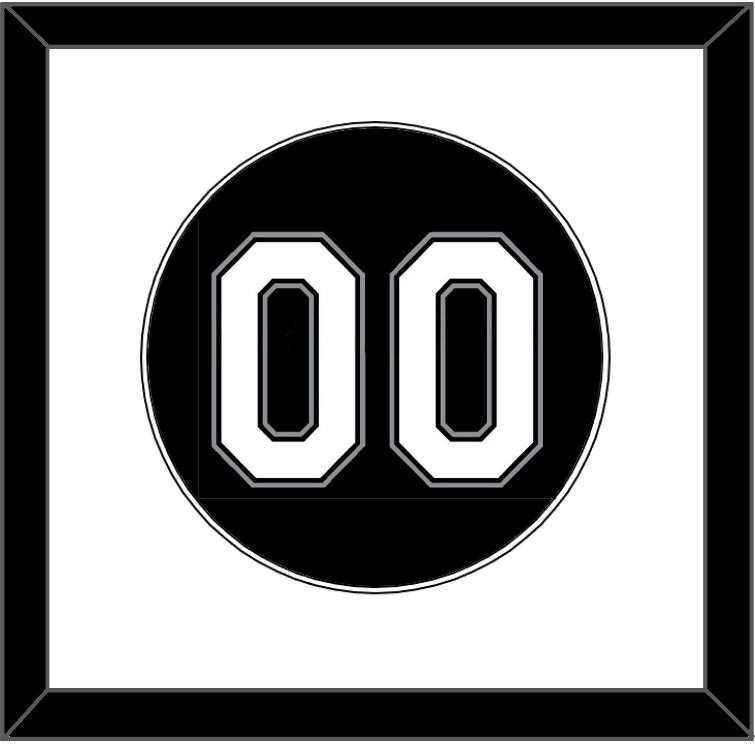 Chicago Number - Alternate Black (1991-1992) - Essential Tier 1