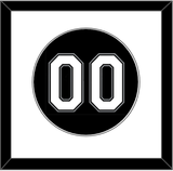 Chicago Number - Alternate Black - Single Mat 1