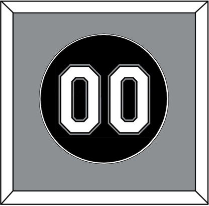 Chicago Number - Alternate Black - Essential Tier 2