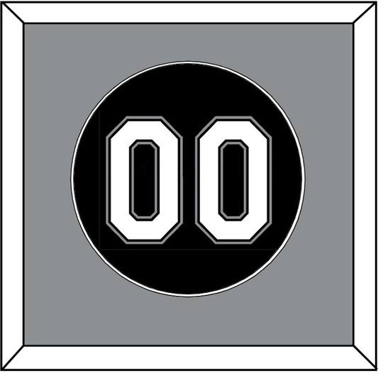 Chicago Number - Alternate Black - Essential Tier 2