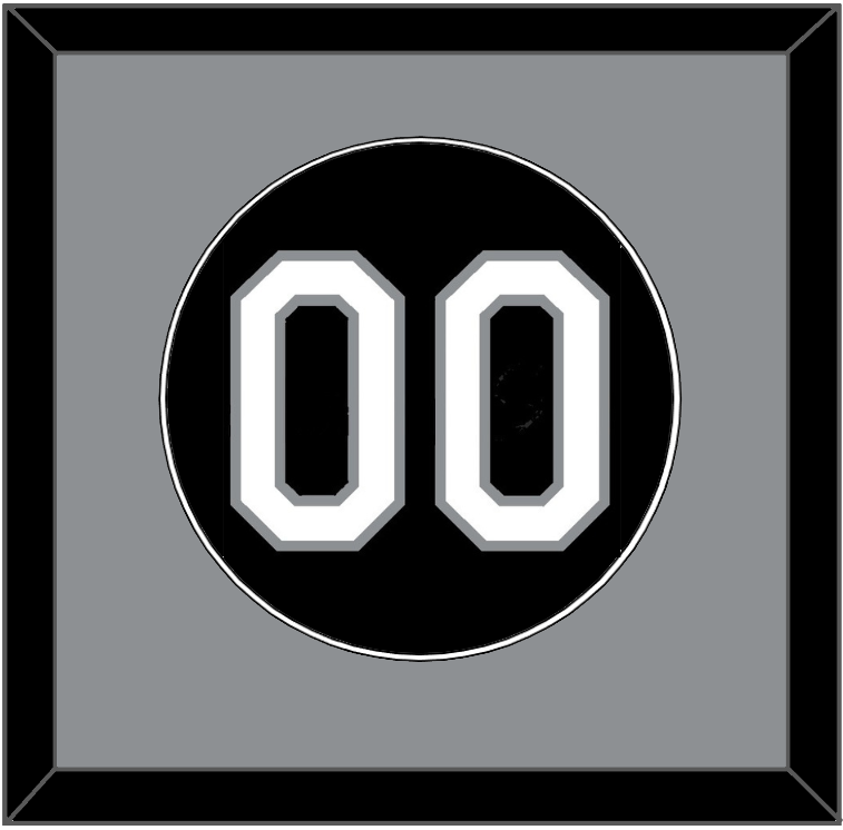Chicago Number - Alternate Black (1991-1992) - Essential Tier 2