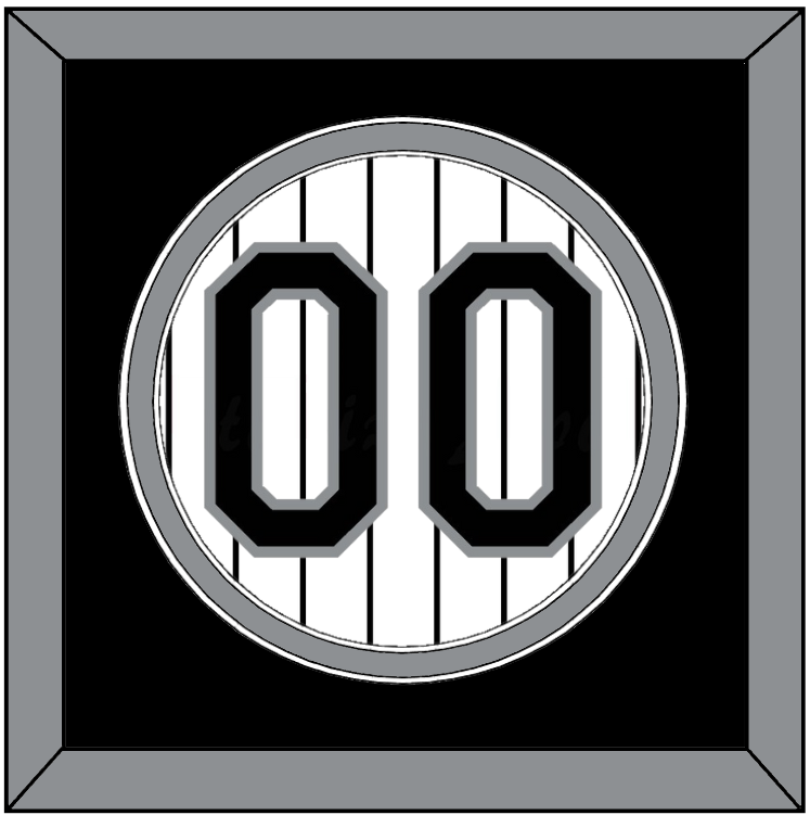 Chicago Number - Home White Pinstripes - Signature Tier 2